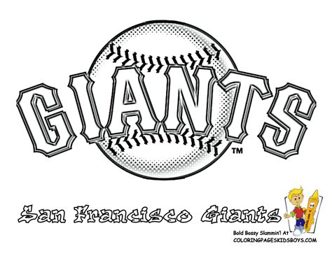 Baseball Team Logos Coloring Pages