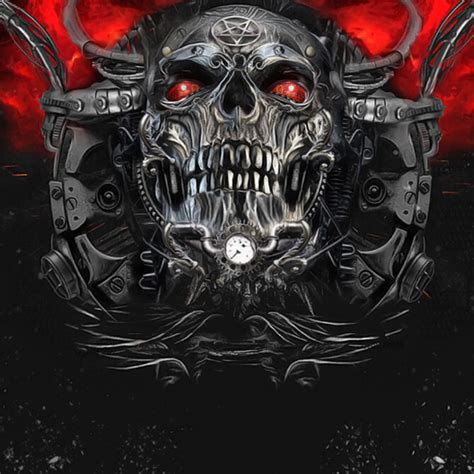 ArtStation - Heavy Metal Skull Machine