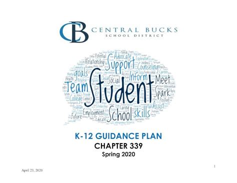 (PDF) K-12 GUIDANCE PLAN · Kathryn Mallon kmallon@cbsd.org Unami Middle 1:454 1. High School ...