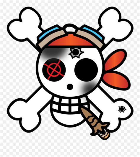 Download hd Wallpaper - Jolly Roger One Piece Pirate Flag Clipart and ...