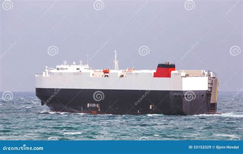 Car Carrier Ship Royalty Free Stock Images - Image: 33153329