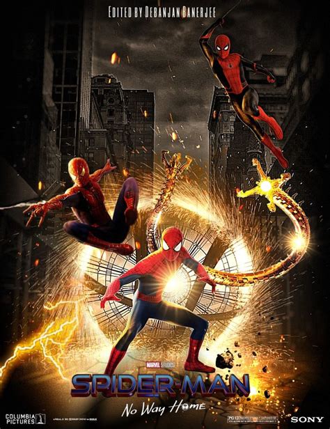 Spider-Man NWH movie poster | Spiderman poster, Marvel posters, Spiderman pictures