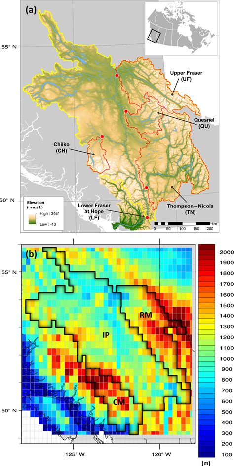 HESS - Quantifying projected changes in runoff variability and flow regimes of the Fraser River ...