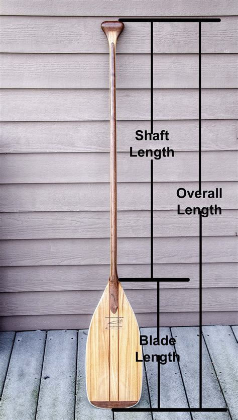 Sizing a Canoe Paddle – FreeStyle Canoeing