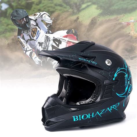 Orthrus Dirt Bike Helmets for Adult & Youth, Off Road Bike Helmet DOT Approved ATV Motocross ...