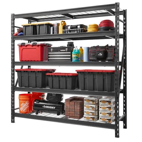 Shelving & Racking 5 Tiers RACKING Bays Heavy Duty Metal Shelving Unit ...