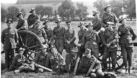 Australian Soldiers - 1918. Courtesy of the Dalton Family.