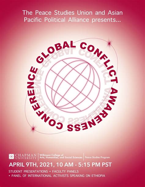 Global Conflict Awareness Conference - The Voice of Wilkinson