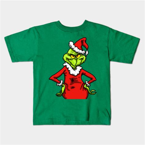 Grinchy Grinch - Christmas Classic - Kids T-Shirt | TeePublic