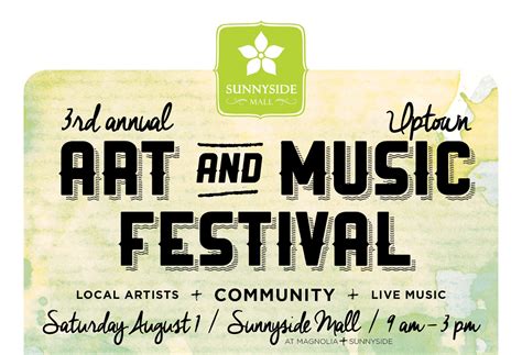 Uptown Update: Sunnyside Mall Art & Music Fest, This Saturday