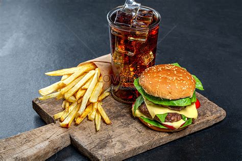 Burger Fries Coke Picture And HD Photos | Free Download On Lovepik