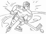 Printable Hockey Coloring Pages  Templates sketch template