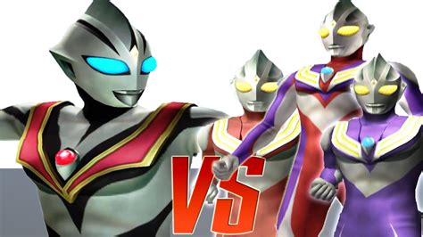 Evil Tiga Vs Ultraman Tiga ★Play ウルトラマン FE3 - YouTube