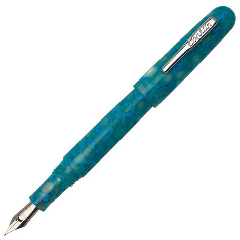 Conklin All American Turquoise Serenity Fountain Pen