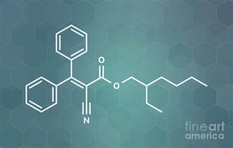 Octocrylene Sunscreen Molecule Photograph by Molekuul/science Photo Library - Fine Art America