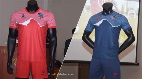 New jerseys for Nepal national football team - OnlineKhabar English News