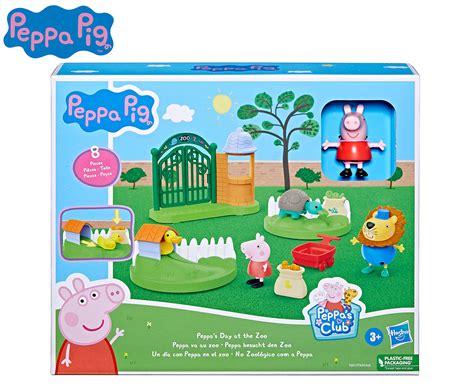 Peppa Pig Peppa's Day At The Zoo Playset | Catch.com.au