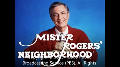 Mister Rogers Neighborhood-Opening Theme - YouTube