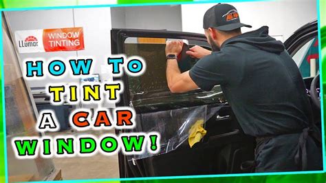 HOW to TINT Your Own Car Windows! (EASY) - YouTube