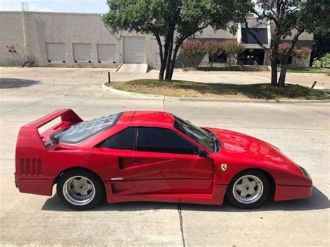 1987 Ferrari F40 Replica Kit Car 383 Stroker**Cold AC**5 Speed***Fiero ...