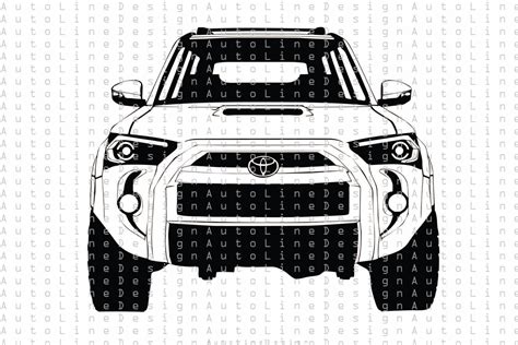 Toyota 4Runner TRD Pro SR5 Hilux Surf 4x4 Svg Pdf Dxf Png Eps | Etsy in 2021 | Toyota 4runner ...