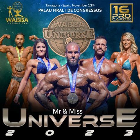 Mr/Ms Universe 2023 - Tarragona (SPAIN), 12th November 2023 - Wabba International