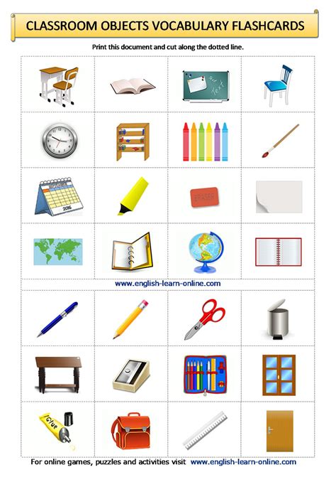 Let's Spell Classroom Objects For Kids: Book For Ages 3-7 For Kids,Boys,Girls,preschool ...