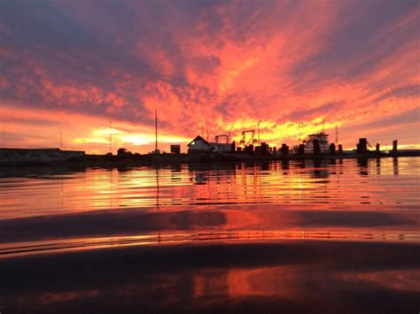 Sunset tonight in Grand Isle : vermont