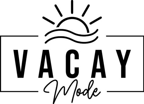 vacay mode, vacation, holidays free svg file - SVG Heart