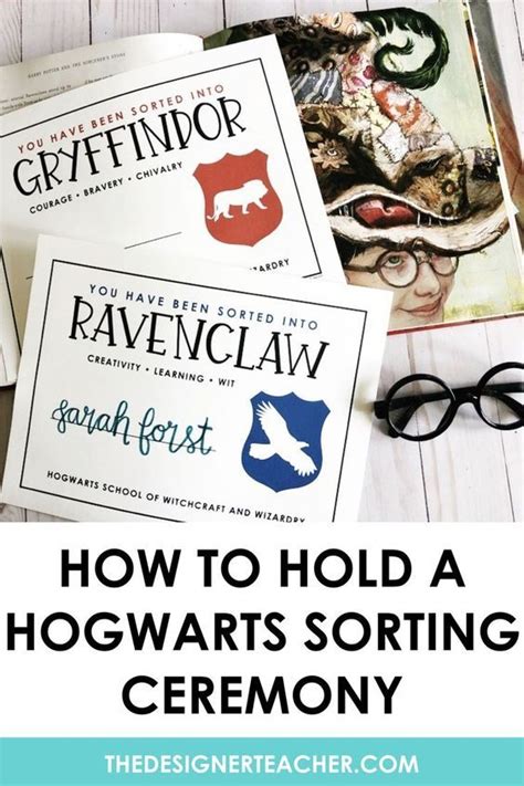 How to hold a hogwarts sorting ceremony – Artofit