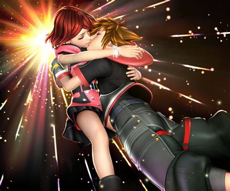 Kiss Me Three Times by SorasPrincesss on DeviantArt | Kingdom hearts funny, Kingdom hearts art ...