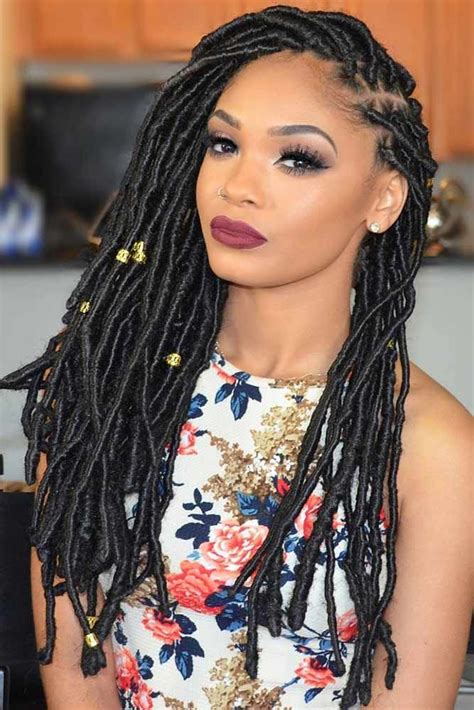 45 Fantastic Crochet Braids To Take Your Natural Hair To The Next Level | Faux locs hairstyles ...