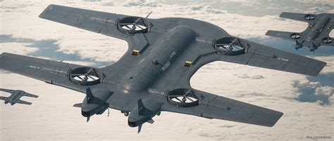 Heavy bomber Drone | MQ- 23 Bulgarov | Behance :: Behance