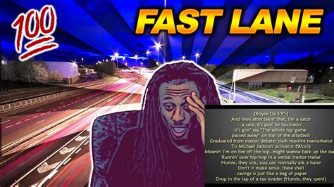 BAD MEETS EVIL - FAST LANE ft. EMINEM, ROYCE DA 5'9 [ REACTION ] GAVE ...