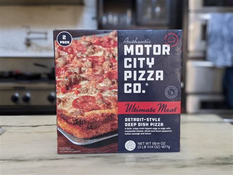 Costco Motor City Pizza Deep Dish + Cooking Instructions