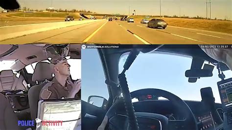 State trooper stays extremely calm while being shot at during high speed chase (SFW) : r ...