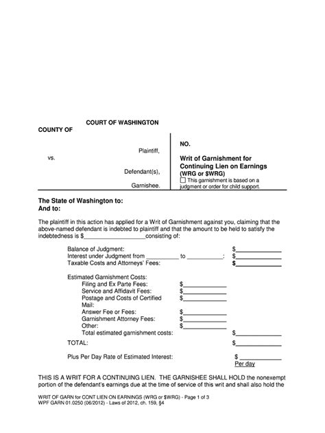 The State of Washington U S Bankruptcy Court, W D Form - Fill Out and Sign Printable PDF ...