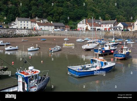 Minehead Harbour/Harbor, Somerset, UK Stock Photo - Alamy