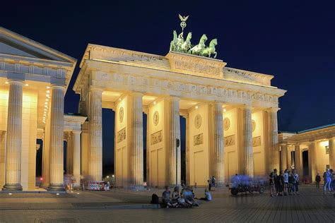 The Brandenburg Gate At Night Photograph by Ivan Pendjakov - Fine Art ...