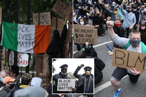 Thousands take to the streets at Black Lives Matter protests across Ireland despite safety ...