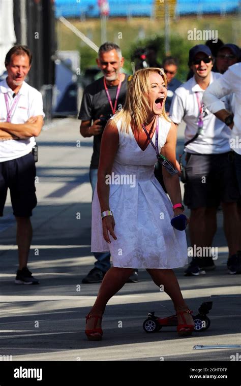 Sky sports f1 reporter hi-res stock photography and images - Alamy