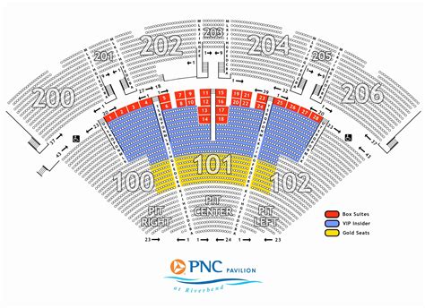 Pnc Seating Chart by Row | Seating charts, Event center, Seating