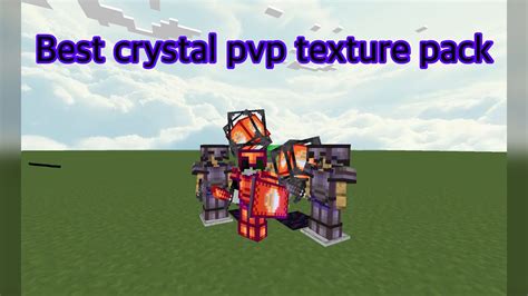 Best Minecraft crystal pvp texture pack (java and bedrock) - YouTube