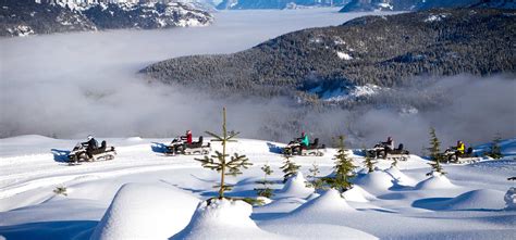 Snowmobile Tours Whistler - The Adventure Group