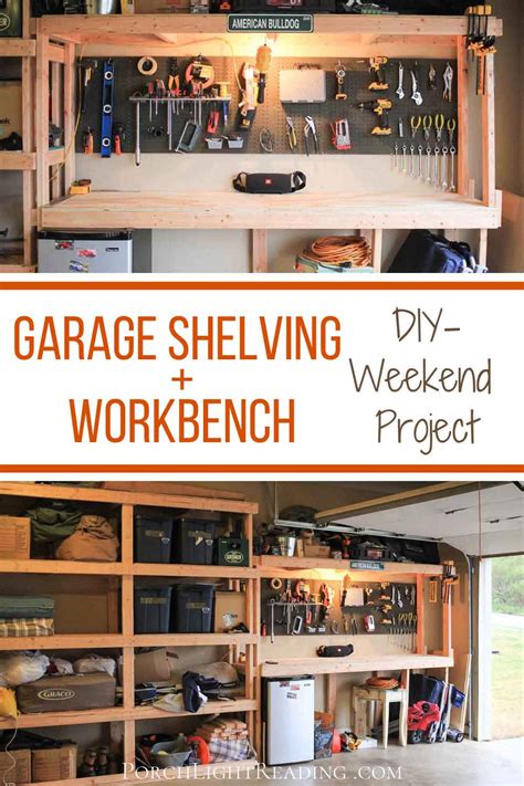 How To Build Garage Shelves