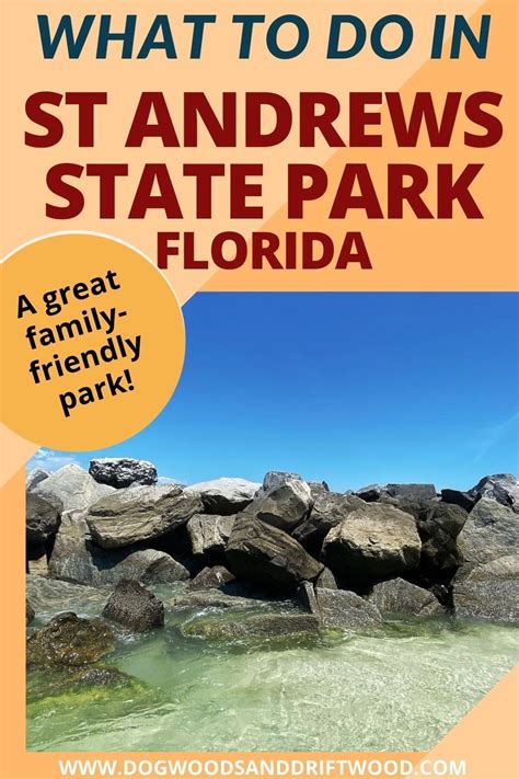 St andrews state park map panama city florida – Artofit