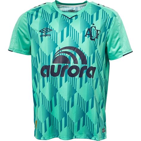 Buy Umbro Mens ACF Chapecoense Athlete Fit Third Jersey Mint/Dark Blue