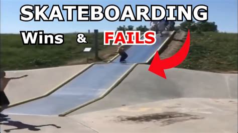 SKATEBOARDING Wins & FAILS 2023 Compilation! (skateboarding fails and wins 😂) - YouTube