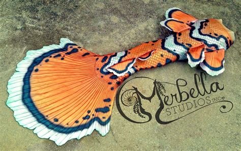 Clown Fish Mermaid Tail by MerBellas on DeviantArt