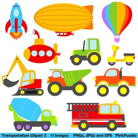 Transportation 2 Clipart Clip Art, Construction Clipart Clip Art ...